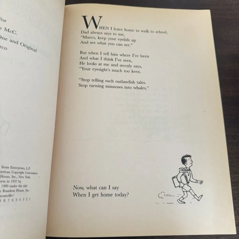 VTG‎ Dr Seuss Coloring Book And to Think That I Saw It on Mulberry Street